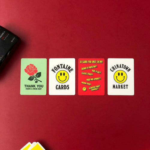 Fontaine Chinatown Playing Cards - Yellow Edition Deck