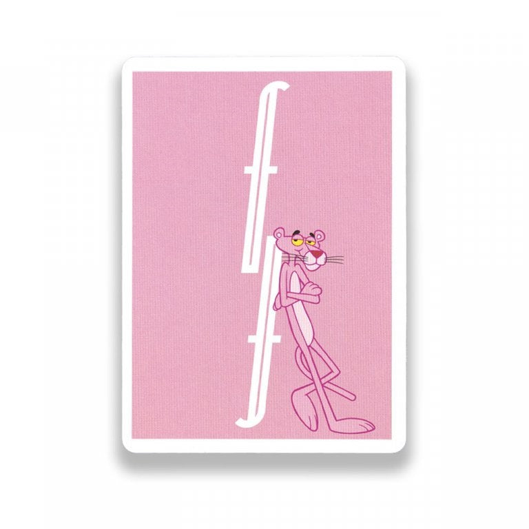 Fontaine: Pink Panther Playing Cards