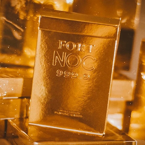 Fort NOC Playing Cards GOLD Edition Deck