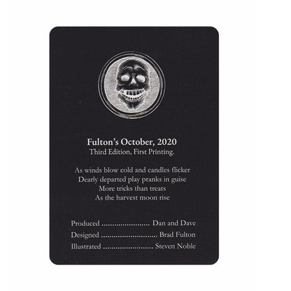 Fulton's October 2020 Deck by Art of Play