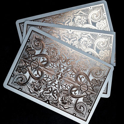 Rose Gold Gatorbacks Playing Cards
