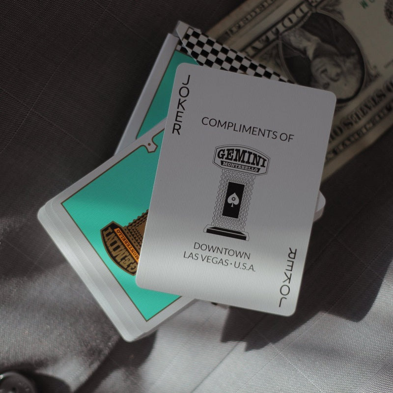 Gemini Casino TURQUOISE Edition Deck