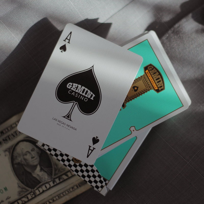 Gemini Casino TURQUOISE Edition Deck