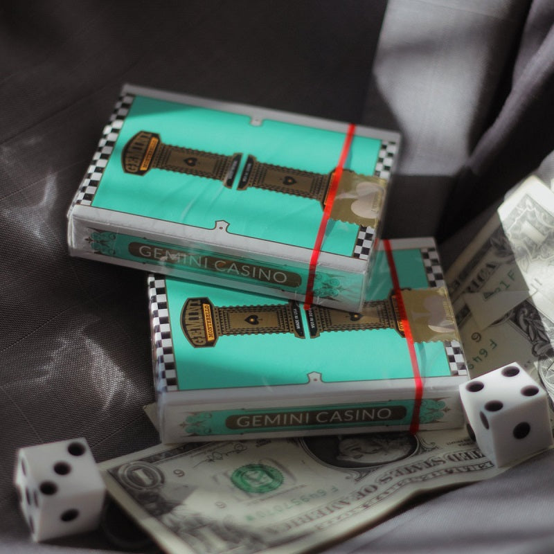 Gemini Casino TURQUOISE Edition Deck