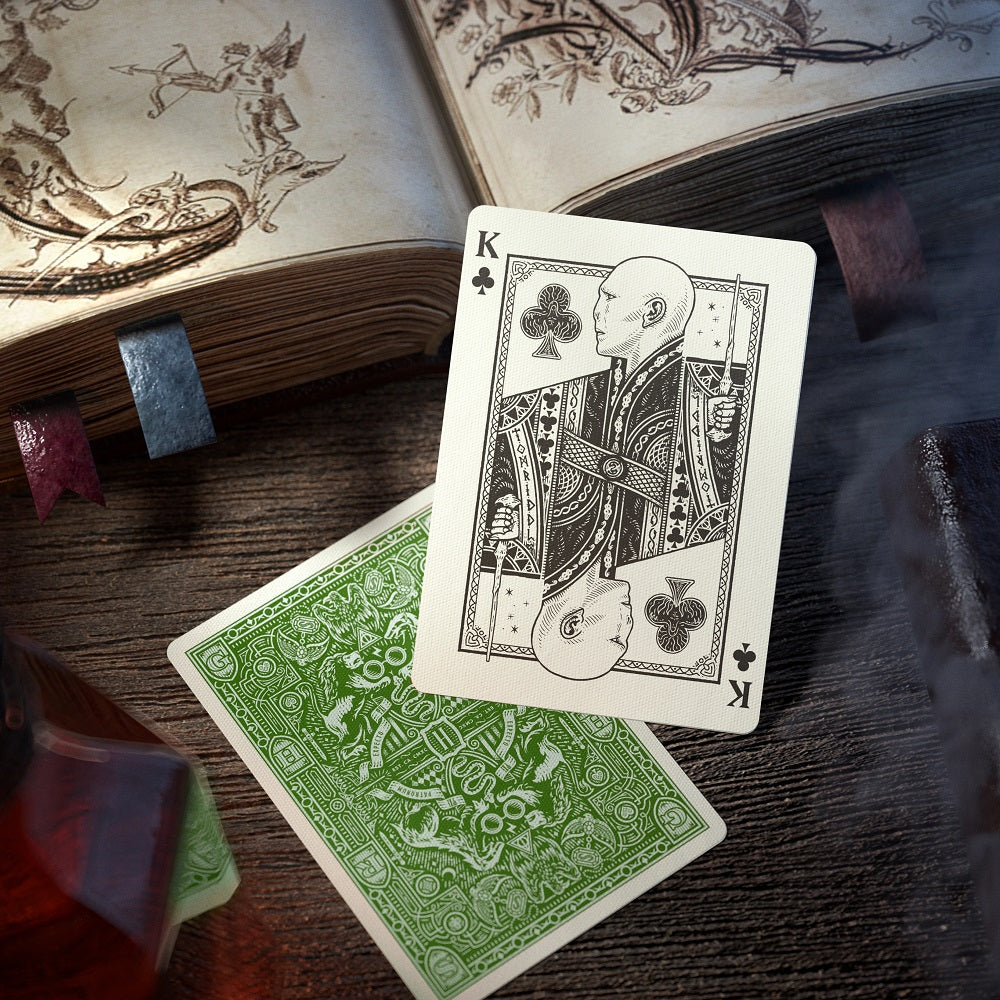 Harry Potter (Green-Slytherin) Playing Cards
