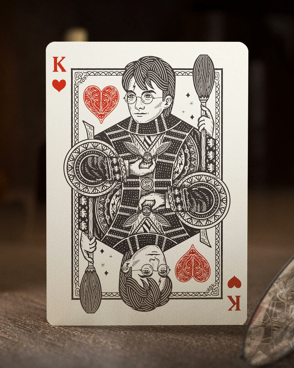 Harry Potter (Yellow-Hufflepuff) Playing Cards