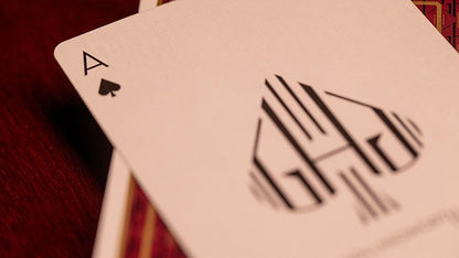 Hollingworth Playing Cards - Burgundy Edition Deck