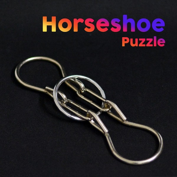 Horseshoe Puzzle Metal Miles Retail