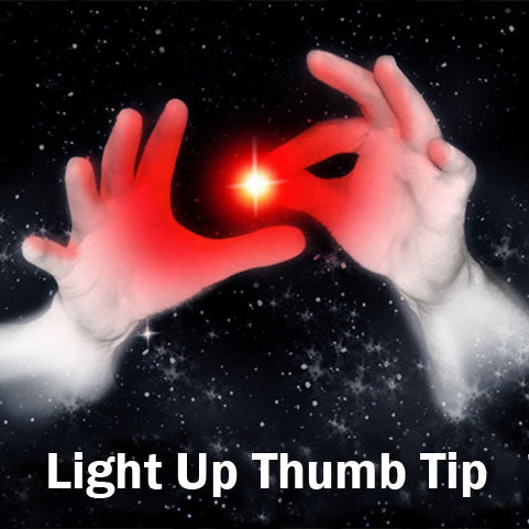 Light Up Thumb Tip RED (Pack of 2)