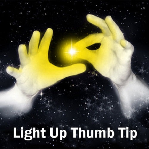 Light Up Thumb Tip YELLOW (Pack of 2)