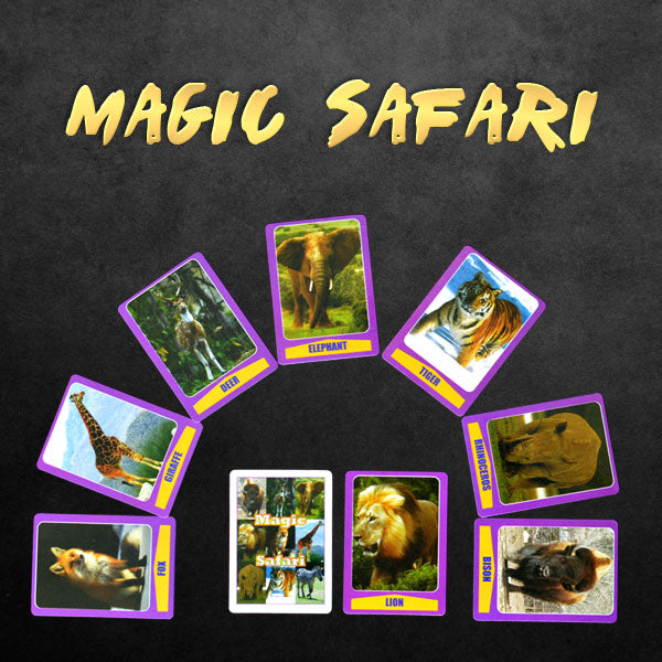 Magic Safari Cards Trick