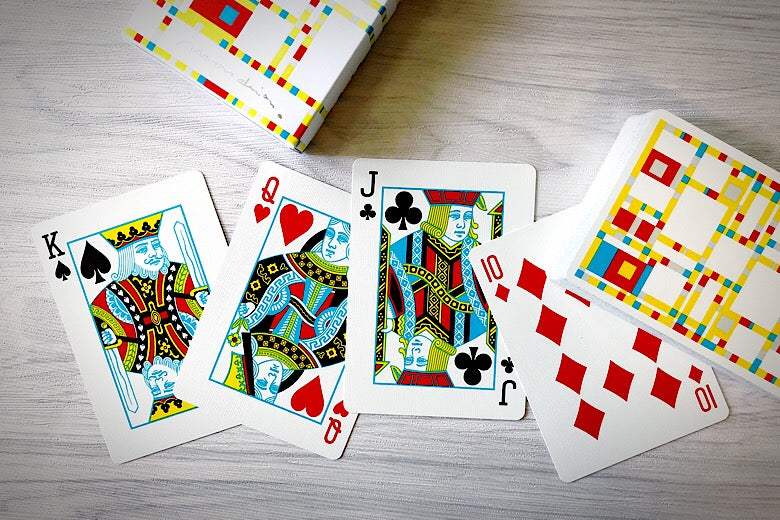Mondrian: Broadway Edition Playing Cards