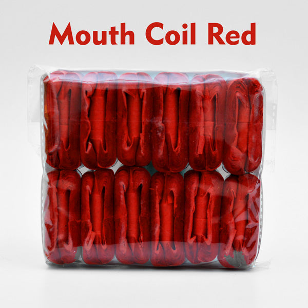 Classic Mouth Coils - RED