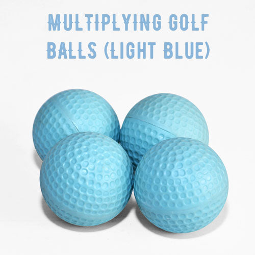 Golf Balls Multiplying - LIGHT BLUE