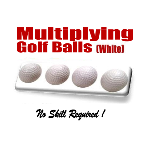 Golf Balls Multiplying - WHITE