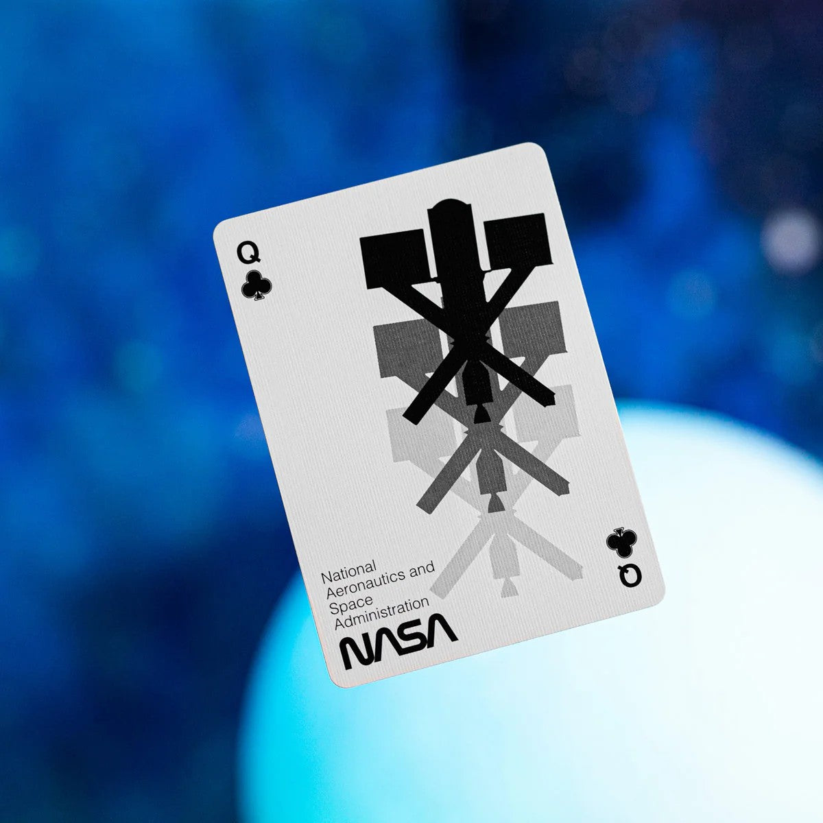Official NASA Worm Playing Cards