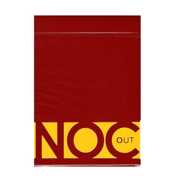 NOC OUT Red/Gold USPCC Edition Deck