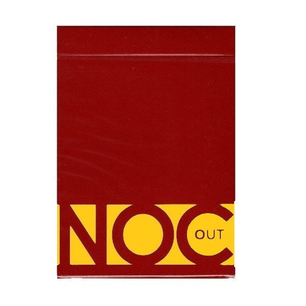 NOC OUT Red/Gold USPCC Edition Deck