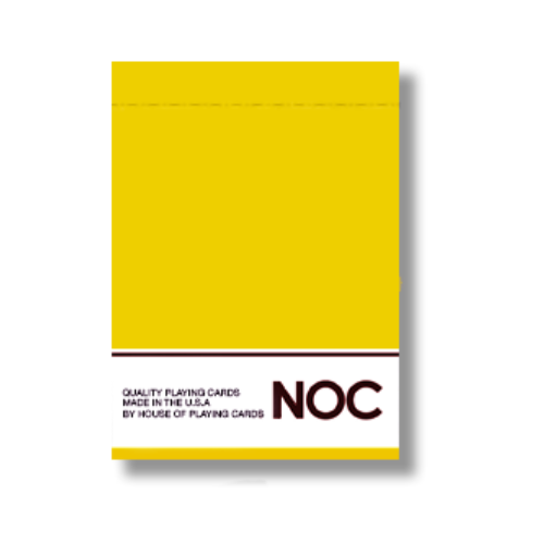 NOC Yellow USPCC Edition Deck