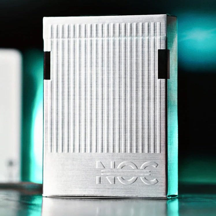 NOC3000X3 : Silver/Teal (Species X) Limited Edition Playing Cards