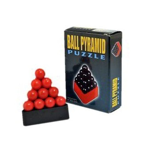 Ball Pyramid Puzzle w/ Pen Stand