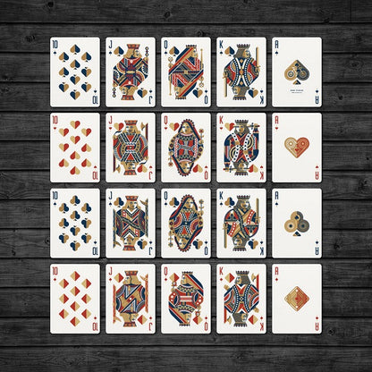 DKNG Red Wheel Playing Cards by Art of Play