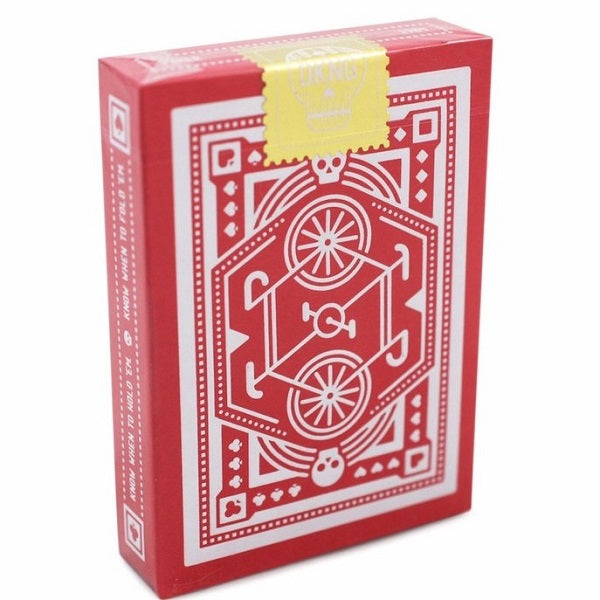 DKNG Red Wheel Playing Cards by Art of Play