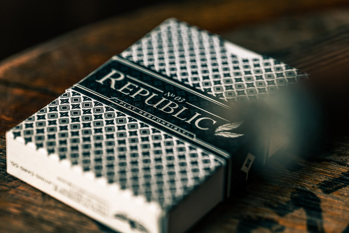 Republic Artist (Black) Playing Cards