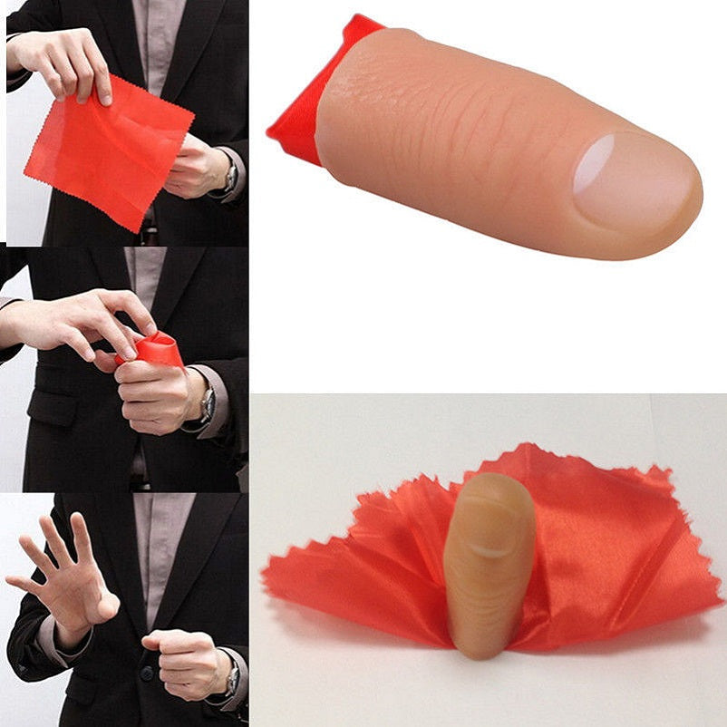 Rubber Thumb with Silk