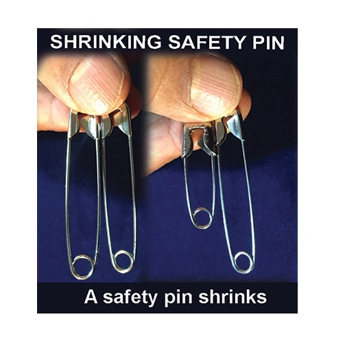 Shrinking Safety Pin