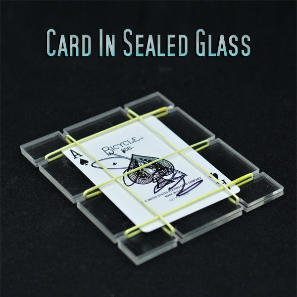 Card In Sealed Glass