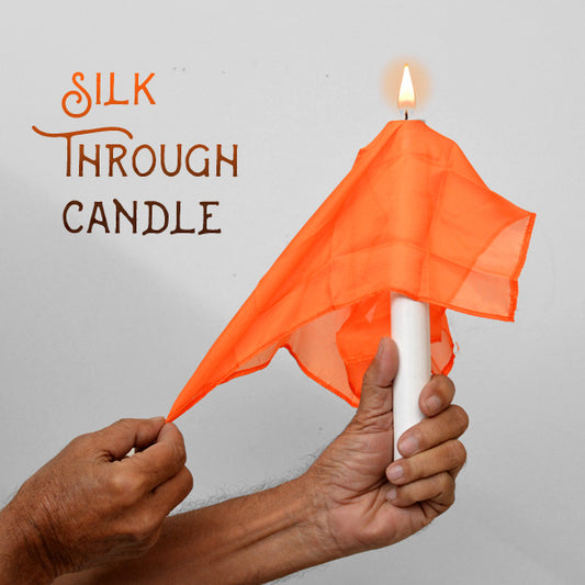Silk Through Candle