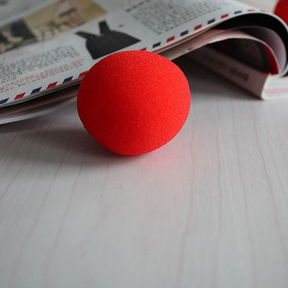 Set of 4 Super Soft Classical (4.5cm) Sponge Balls - RED