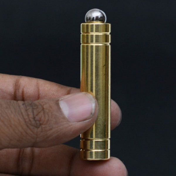 Super Steel Ball & Tube Trick - Brass
