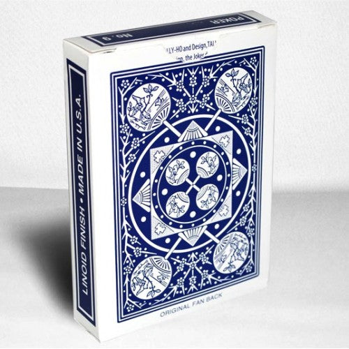 Tally Ho Fan Back BLUE Deck