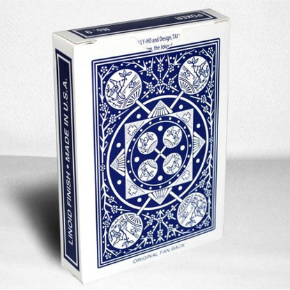 Tally Ho Fan Back BLUE Deck