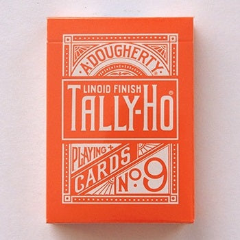 Tally Ho Reverse ORANGE Fan Back Deck