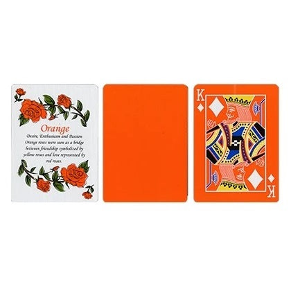 Tally Ho Reverse ORANGE Fan Back Deck