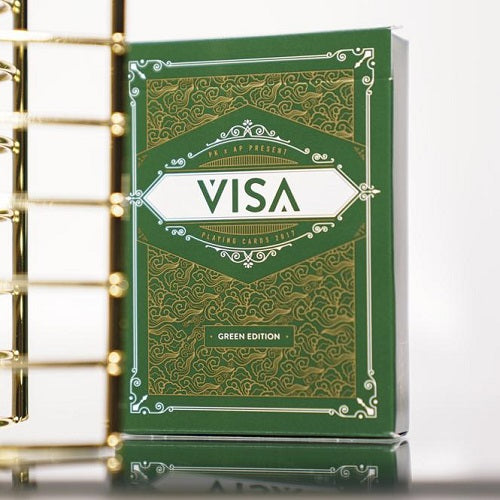 Visa Playing Cards Green Edition Deck