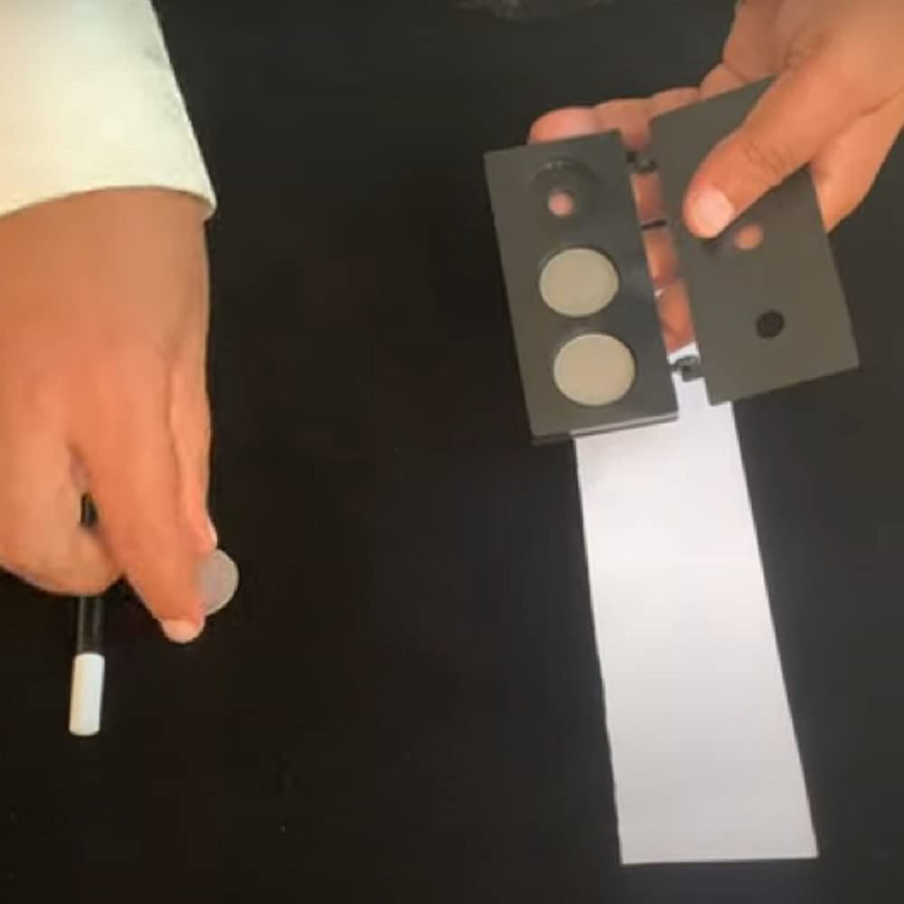 Wand Through Coins