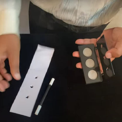 Wand Through Coins