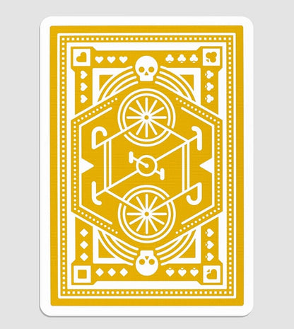 DKNG Yellow Wheel Limited Edition Deck by Art of Play